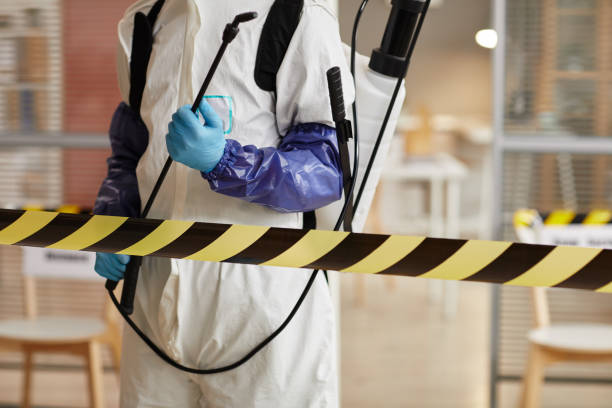 Professional Biohazard technician working in Oak Ridge, FL